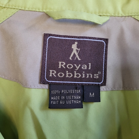Royal Robbins Lightweight Windbreaker Jacket Green Womens Medium - Picture 3 of 9